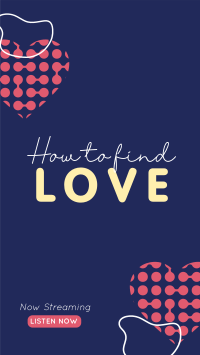 How To Find Love Facebook Story Design