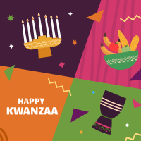 Multicolor Kwanzaa Linkedin Post Image Preview