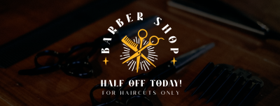 Barbershop Promo Facebook cover Image Preview