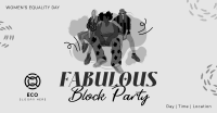 We Are Women Block Party Facebook ad Image Preview