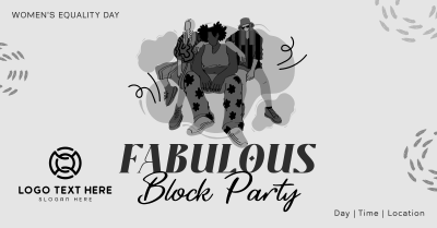 We Are Women Block Party Facebook ad Image Preview