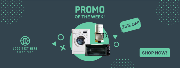 Home Appliances Promo  Facebook Cover Design Image Preview