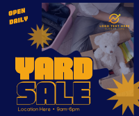 Quirky Yard Sale Facebook post Image Preview