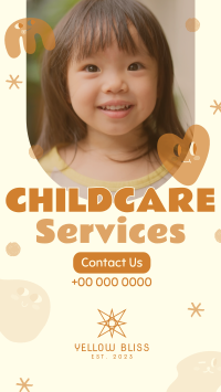 Quirky Faces Childcare Service Instagram Reel Image Preview