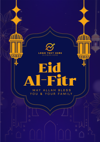 Eid Al-Fitr Celebration Poster Image Preview