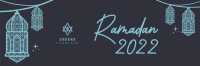 Ornate Ramadan Lamps Twitter Header Image Preview