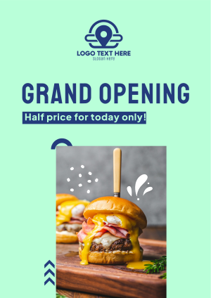 Restaurant Opening Announcement Flyer Image Preview
