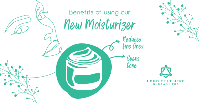 New Moisturizer Benefits Facebook ad Image Preview