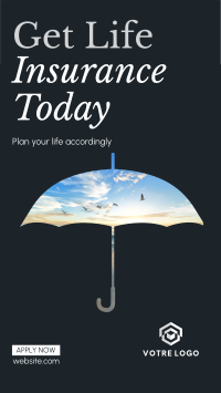 Plan your life Facebook story Image Preview