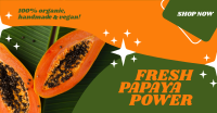 Fresh Papaya Power Facebook ad Image Preview
