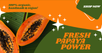 Fresh Papaya Power Facebook Ad Image Preview