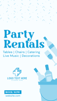 Party Services Facebook Story Preview