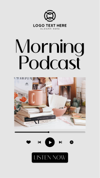 Morning Podcast Facebook story Image Preview