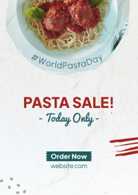 Spaghetti Sale Flyer Design
