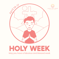 Blessed Week Instagram post Image Preview