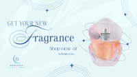Elegant New Perfume Facebook Event Cover Design