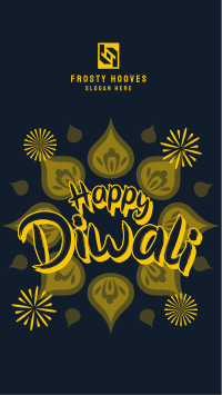 Diwali Festival Greeting TikTok Video Image Preview