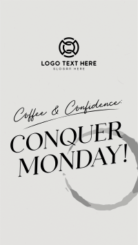 Coffee Motivation Facebook Story Design