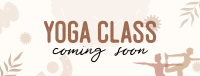 Yoga Class Coming Soon Facebook cover Image Preview