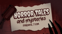 Rustic Horror Podcast Facebook event cover Image Preview