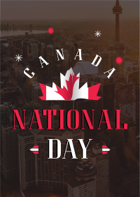 Canada National Day Poster Image Preview