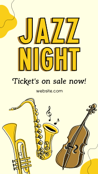 Modern Jazz Night Facebook story Image Preview