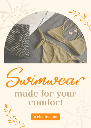 Comfy Swimwear Flyer Image Preview