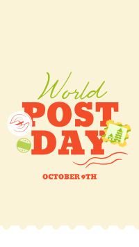 World Post Day Instagram reel Image Preview