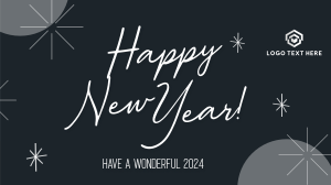 Wonderful New Year Welcome Video Image Preview