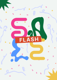 Flash Sale Alert Flyer Image Preview