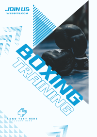 Join our Boxing Gym Poster Design