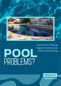 Pool Problems Maintenance Poster Image Preview