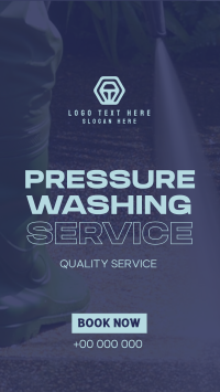 Professional Pressure Wash Instagram Story Design