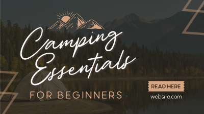 Your Backpack Camping Needs Facebook event cover Image Preview