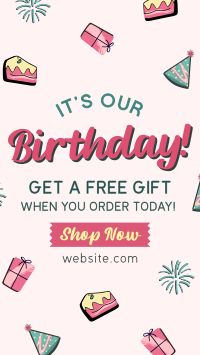 Business Birthday Promo Facebook story Image Preview