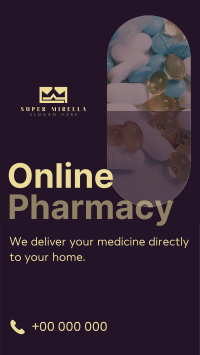 Modern Online Pharmacy Facebook Story Image Preview