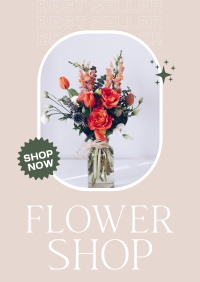Flower Bouquet Flyer Design