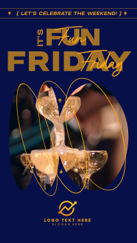 Fun Friday Party Celebrate TikTok video Image Preview