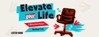 Elevate Life Podcast Facebook Cover Design