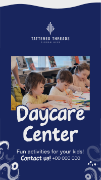 Fun Daycare Center TikTok Video Image Preview