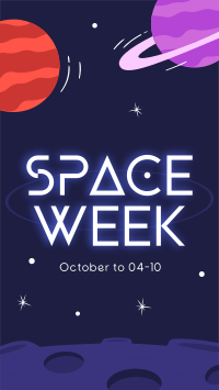 Space Week Event Instagram reel Image Preview