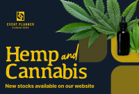 Hemp and Cannabis Pinterest Cover Design