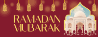 Ramadan Holiday Greetings Facebook Cover Design