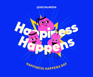 Happiness Unfolds Facebook post Image Preview