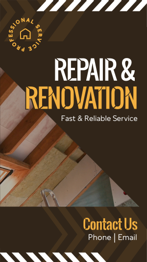 Repair & Renovation Facebook story Image Preview