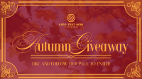 Autumn Giveaway Video Image Preview