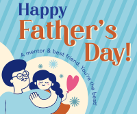 Father's Day Greeting Facebook Post Image Preview