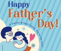 Father's Day Greeting Facebook post Image Preview