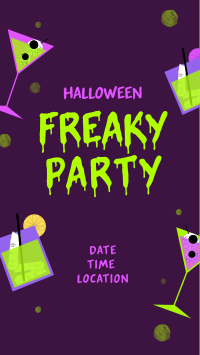 Freaky Party Instagram Story Design