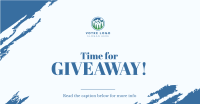 Time for Giveaway Facebook ad Image Preview